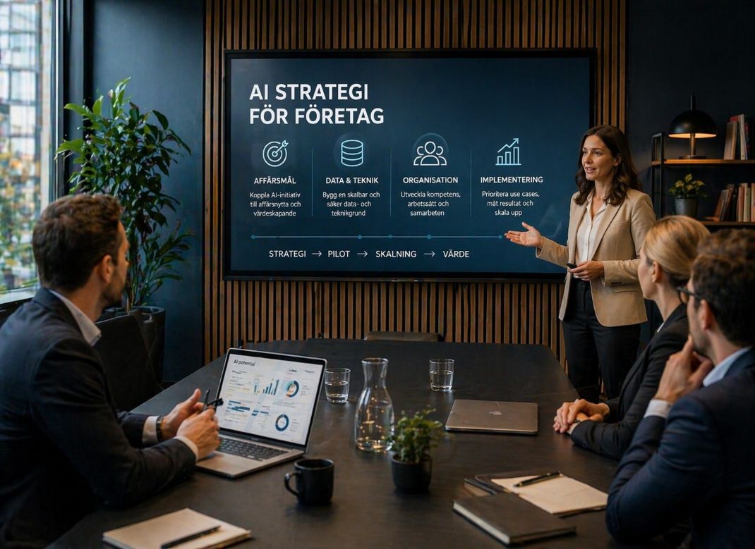 AI strategi för företag – så bygger du en smart plan som ger resultat