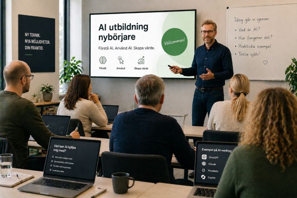 AI Utbildning nyborjare