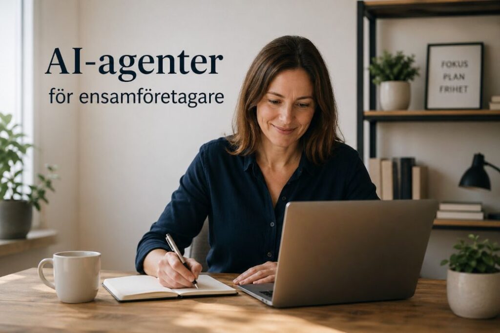 AI-agenter för ensamföretagare