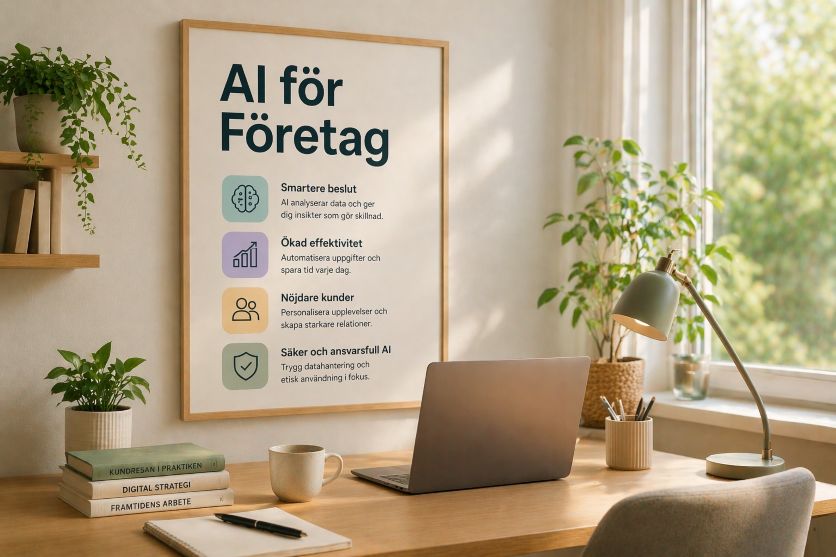 AI för företag – Praktisk guide för bättre struktur och ökad lönsamhet