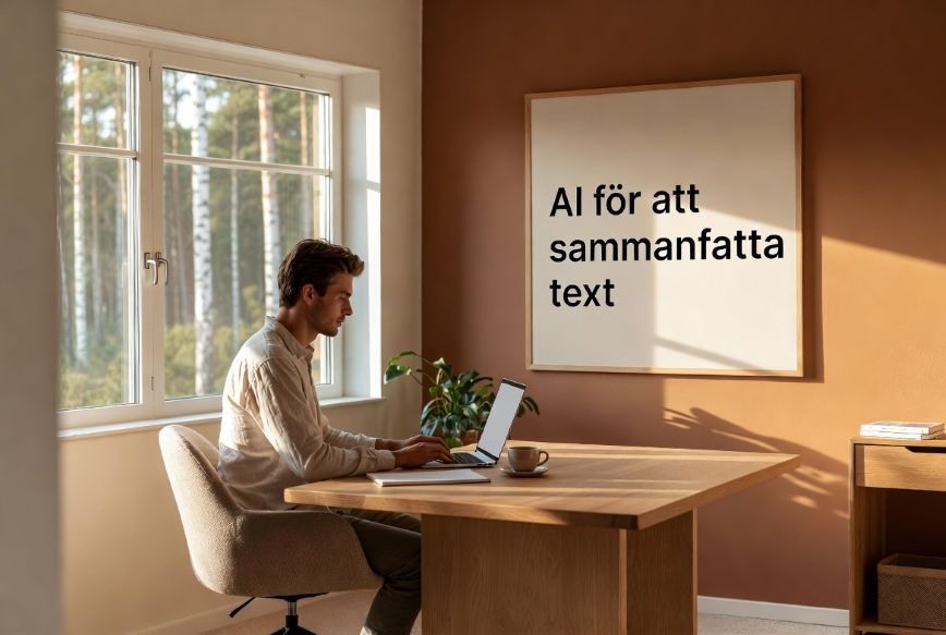 AI for att sammanfatta text