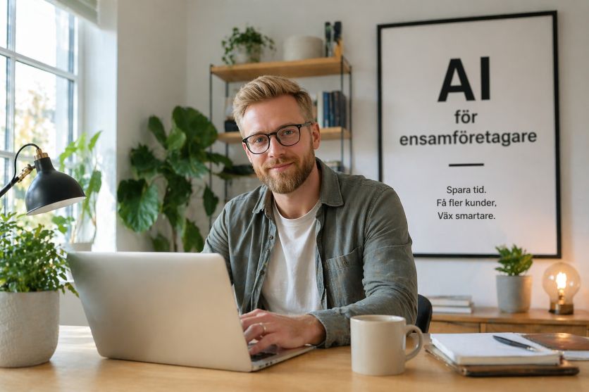 AI för ensamföretagare – så sparar du tid, växer smartare och gör mer själv