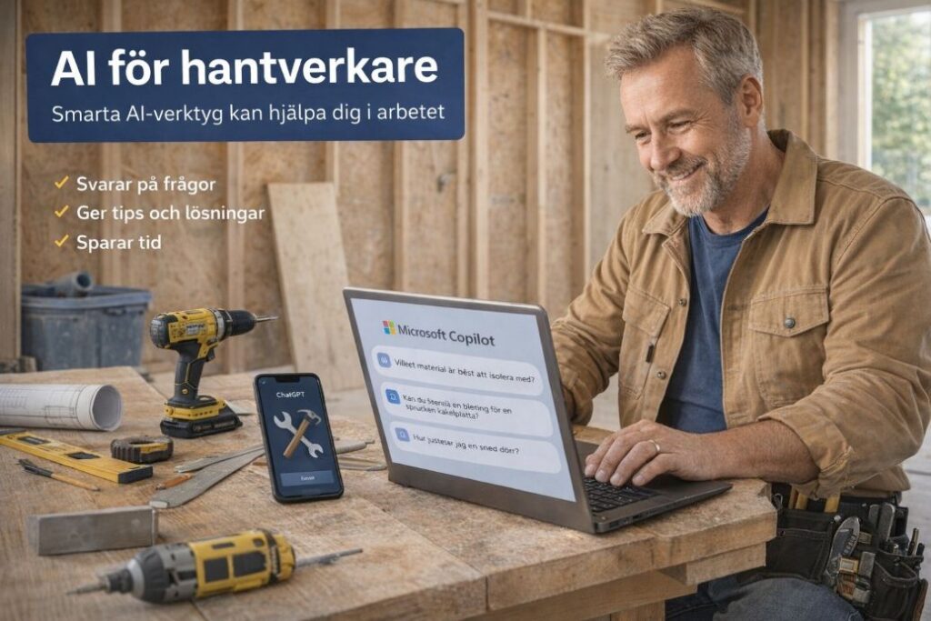 AI for hantverkare