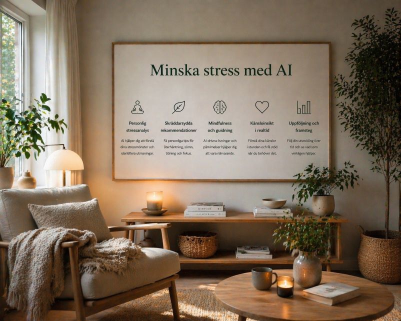 AI hjalp med stress