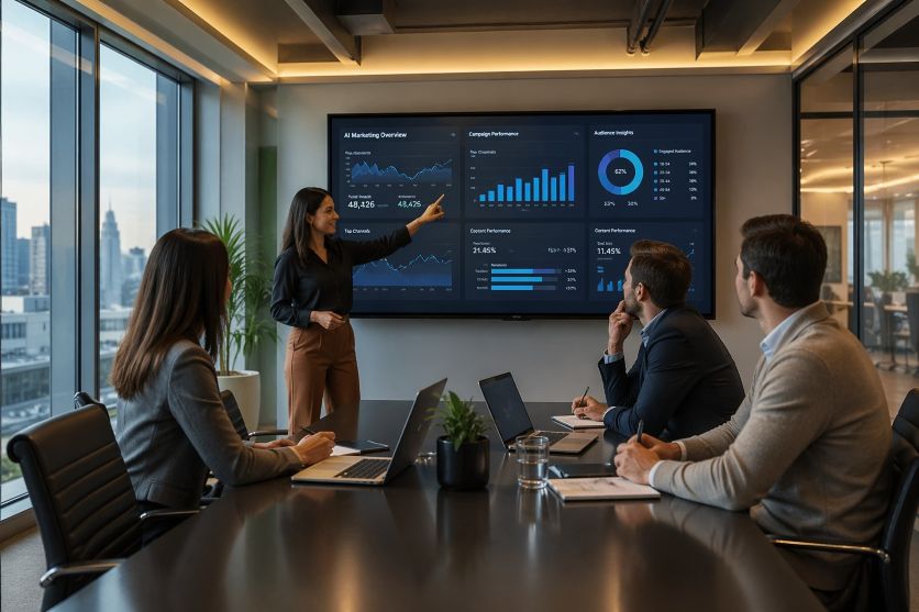 AI marknadsforing foretag