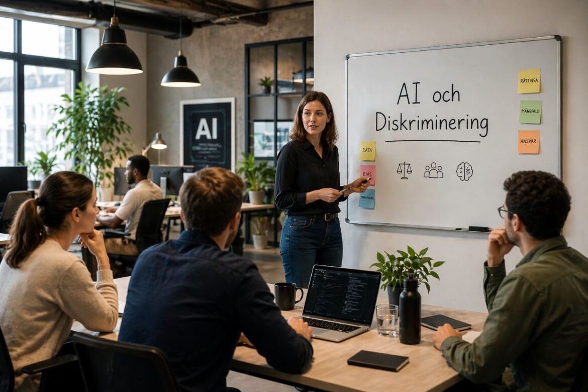 AI och diskriminering – Risker, ansvar och hur AI kan användas rättvist