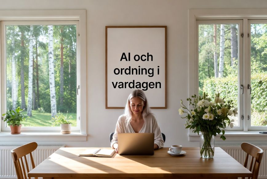 Hur AI hjälpte mig skapa ordning i vardagen