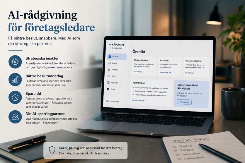AI-radgivning foretagsledare
