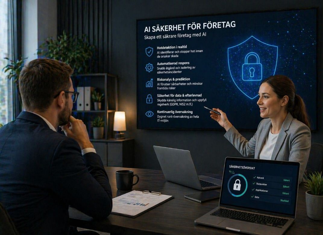 AI säkerhet företag – så skyddar du data, system och verksamhet i AI-eran