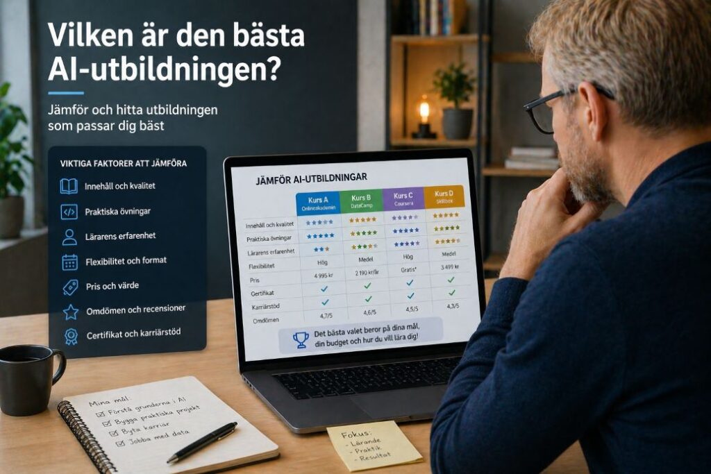 Basta AI utbildningen