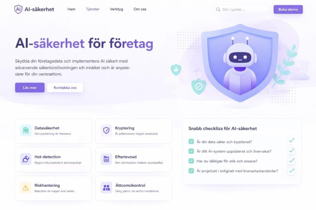 Företag AI säkerhet