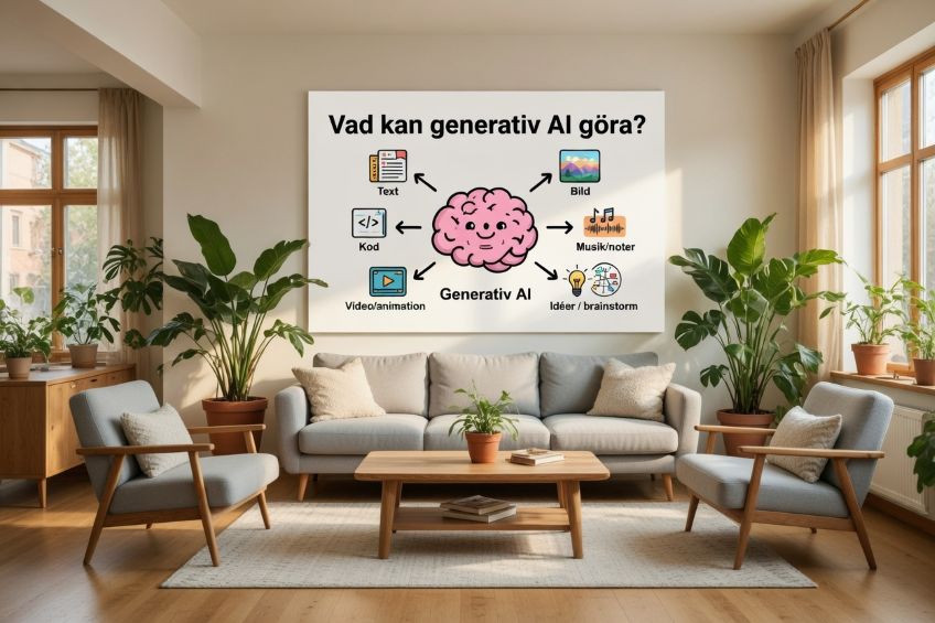 Vad är generativ AI? Förklarat enkelt