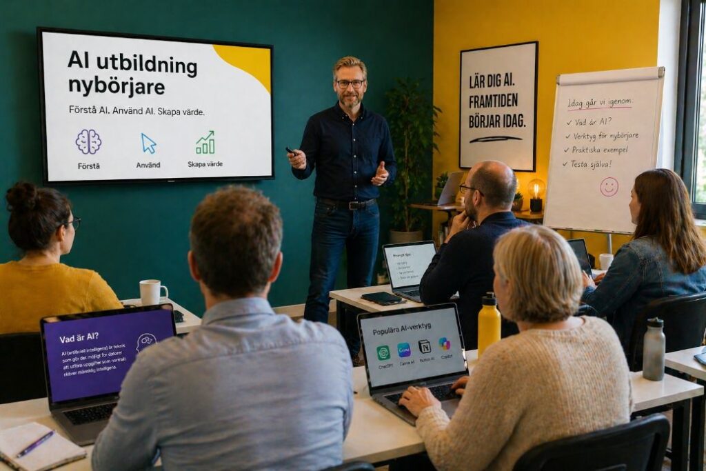 Nyborjare AI utbildning