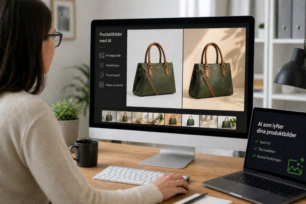 Produktbilder med AI