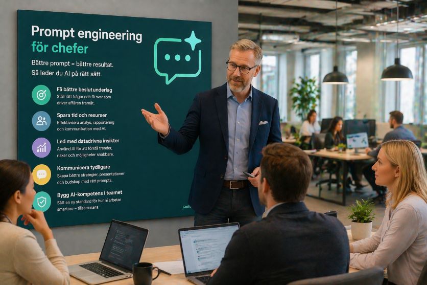 Prompt engineering för chefer och ledare