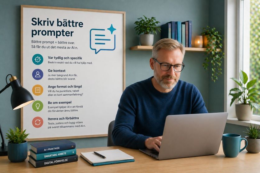 Skapa battre prompt AI