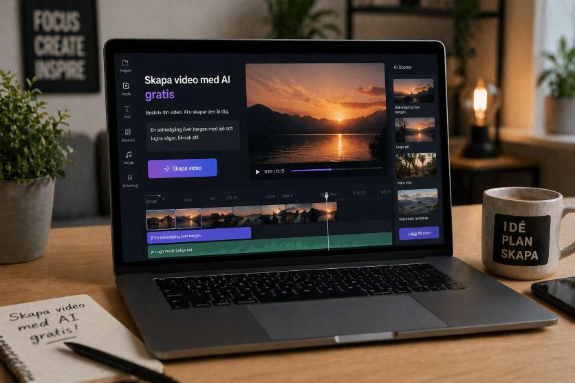 Skapa video med AI gratis