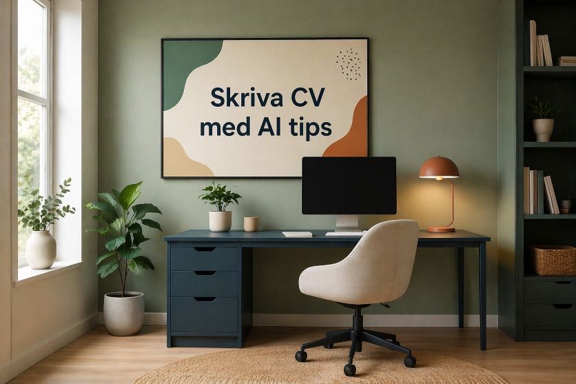 Skriva CV med AI