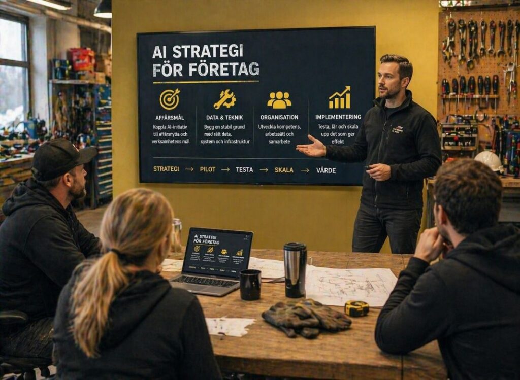 Strategi AI företag