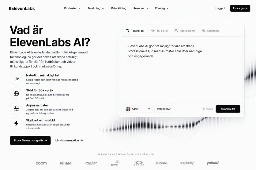 Vad är ElevenLabs AI? Guide AI-röster, text till tal och smart ljudproduktion
