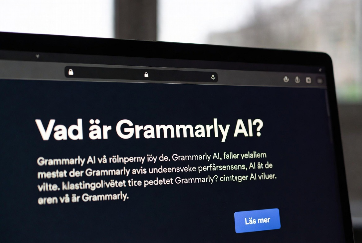 Vad är Grammarly AI? Smart skrivhjälp med AI för språk och kvalitet
