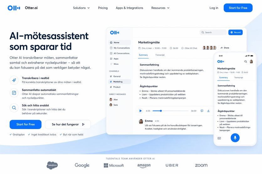 Vad är Otter AI? AI-verktyget för mötesanteckningar och transkribering