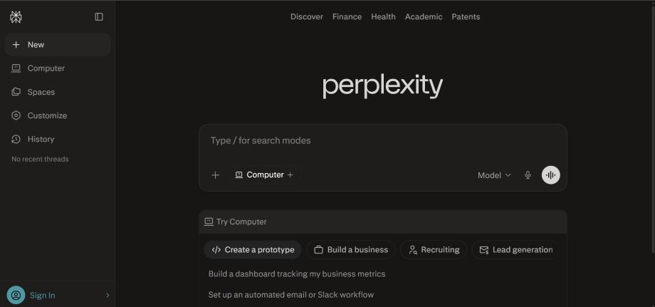 Vad ar Perplexity AI