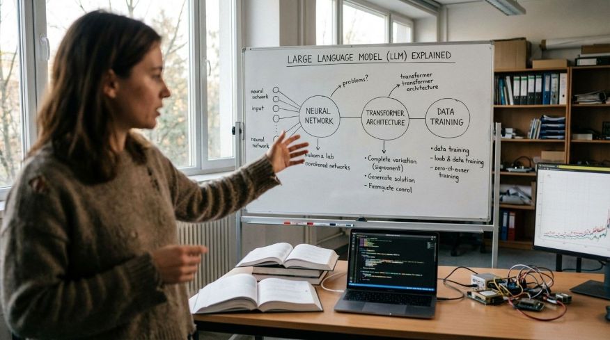 Vad ar en sprakmodell (LLM)