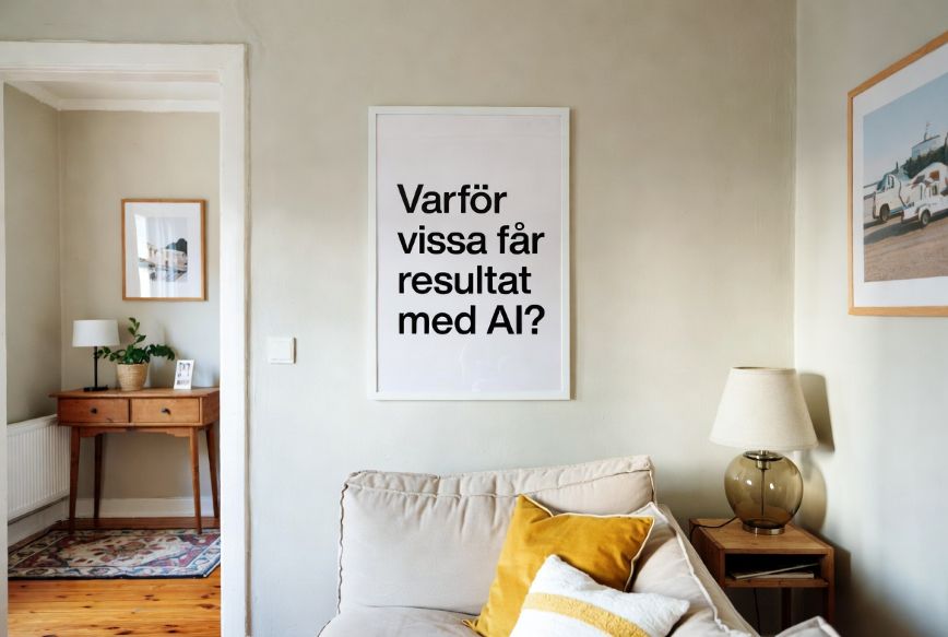 Varfor vissa far resultat med AI