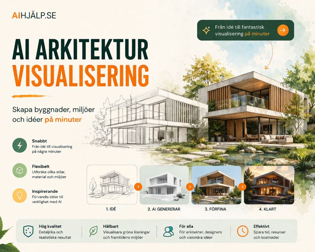 Visualisering Arkitektur AI