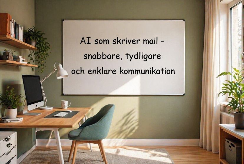 AI som skriver mail – snabbare, tydligare och enklare kommunikation