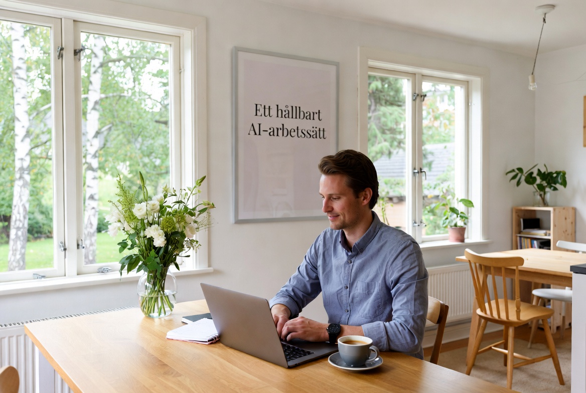 Ett hållbart AI-arbetssätt – System slår motivation