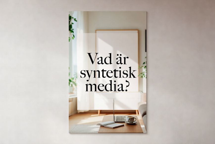 syntetisk media vad ar det