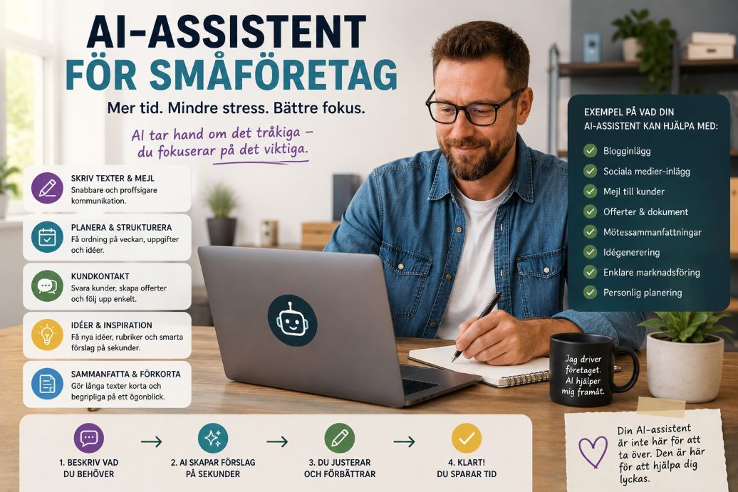 AI assistent smaforetag