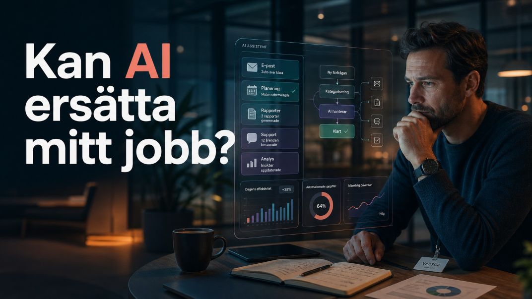 AI ersatta mitt jobb