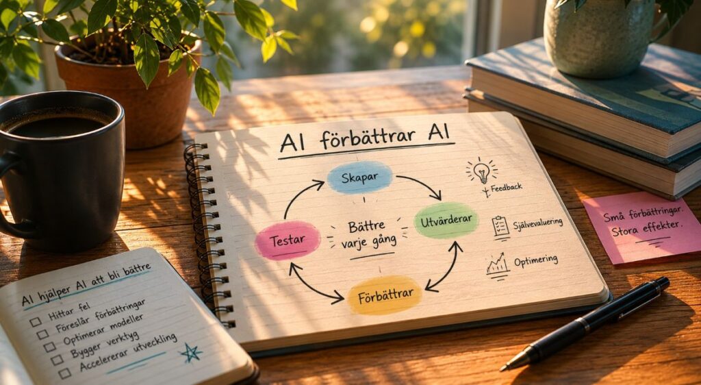 AI forbattrar AI