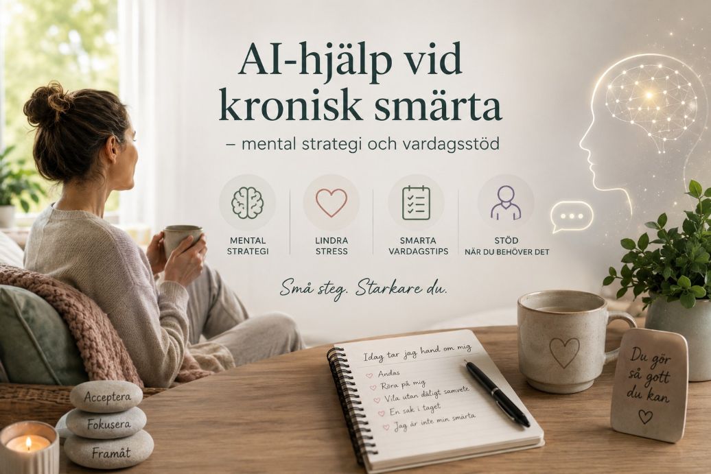 AI hjalp kronisk smarta