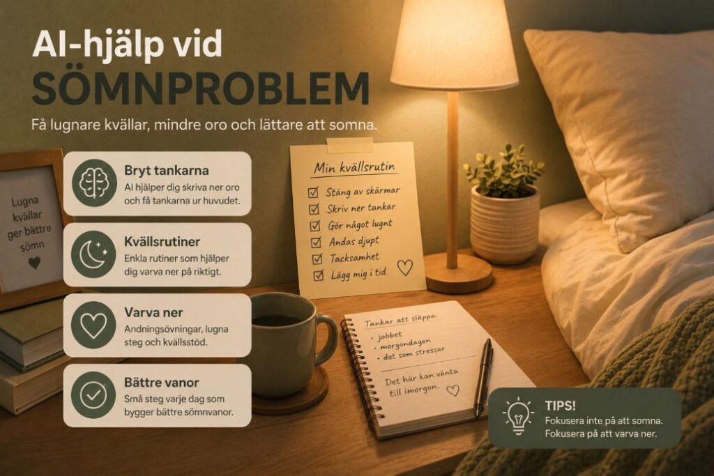 AI hjalp vid somnproblem
