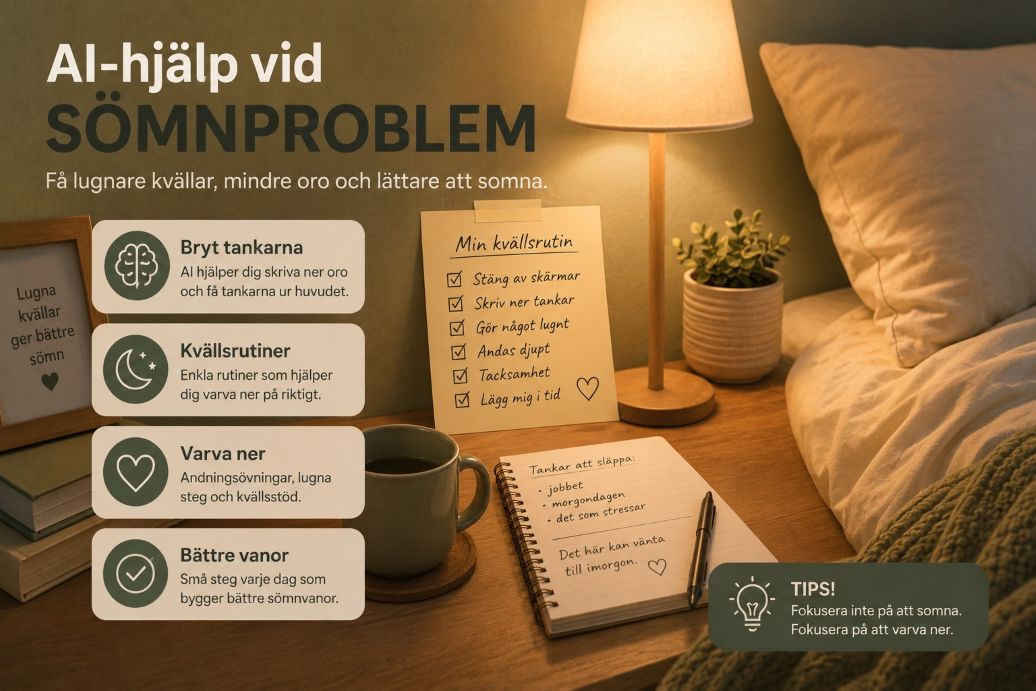 AI hjalp vid somnproblem