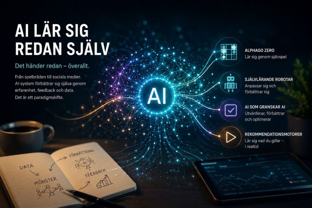 AI lar sig redan sjalv