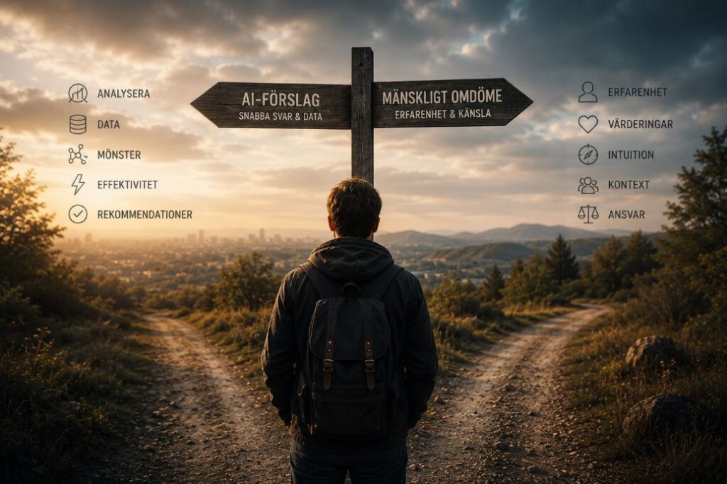 AI och manskligt omdome