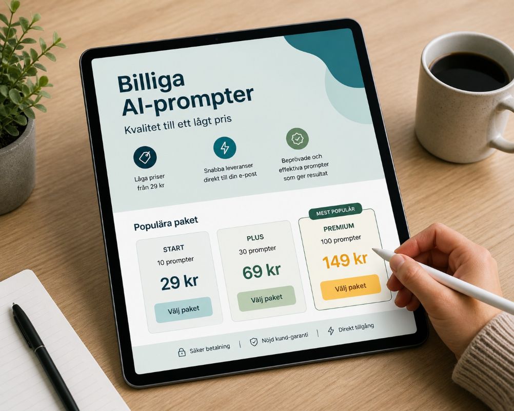 AI prompter billigt