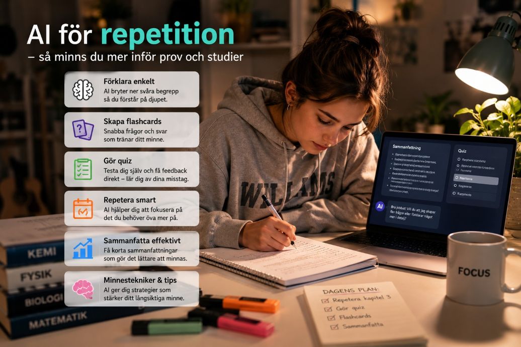 AI repetition Studier