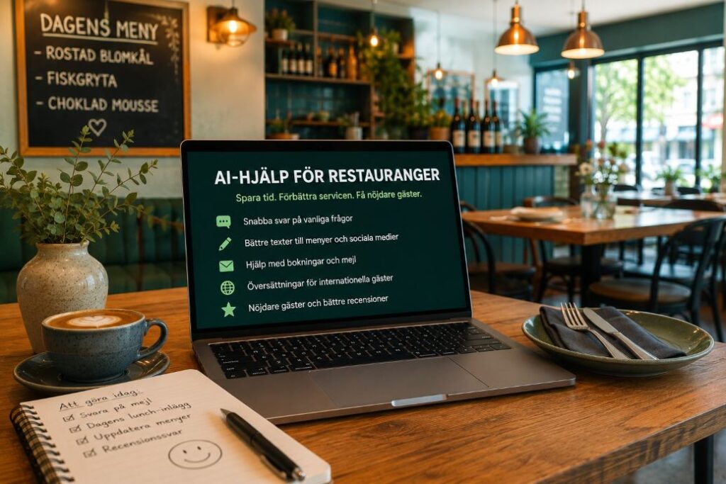 AI restauranger