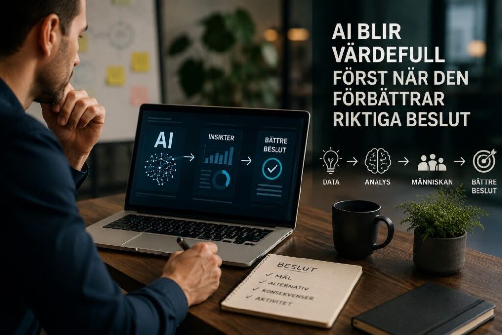 AI vardefull forbattrar riktiga beslut