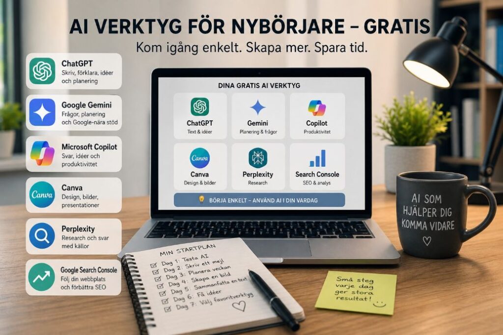 AI verktyg for nyborjare