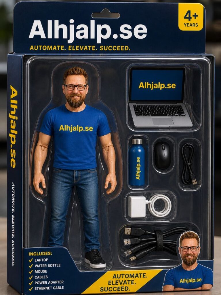 AIhjalp.se Action Figure