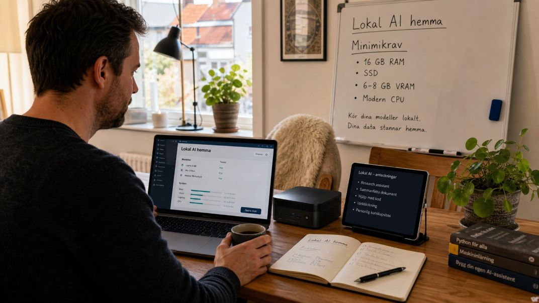Vilken dator krävs för lokal AI? Minimikrav för dig som vill komma igång