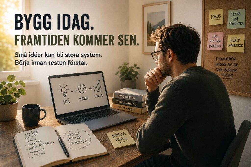 Bygg med AI nu