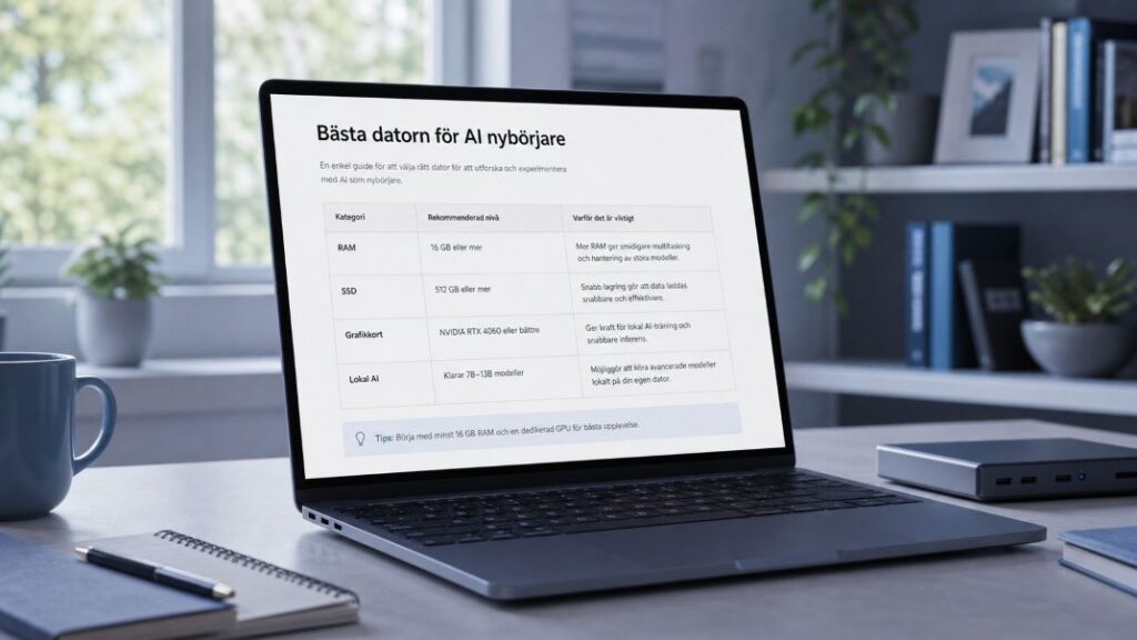 Dator AI nyborjare